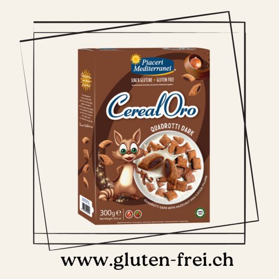 CerealOro Quadrotto Dark Piaceri Mediterranei  glutenfrei